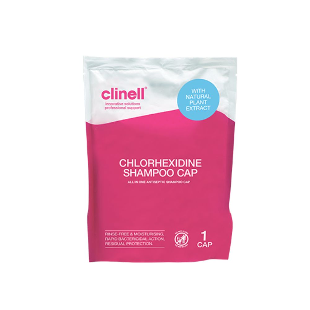 Clinell Chlorhexidine Shampoo Cap Single Cap