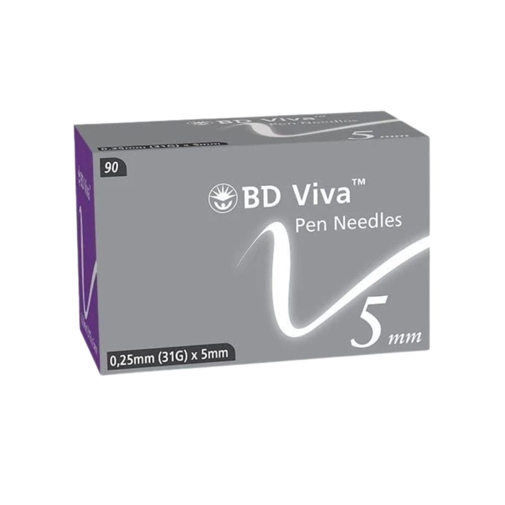 31g 5mm BD Viva Pen Needles Box of 90