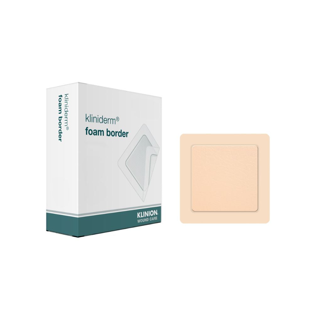 15cm x 15cm Kliniderm Foam Border Sterile Dressing