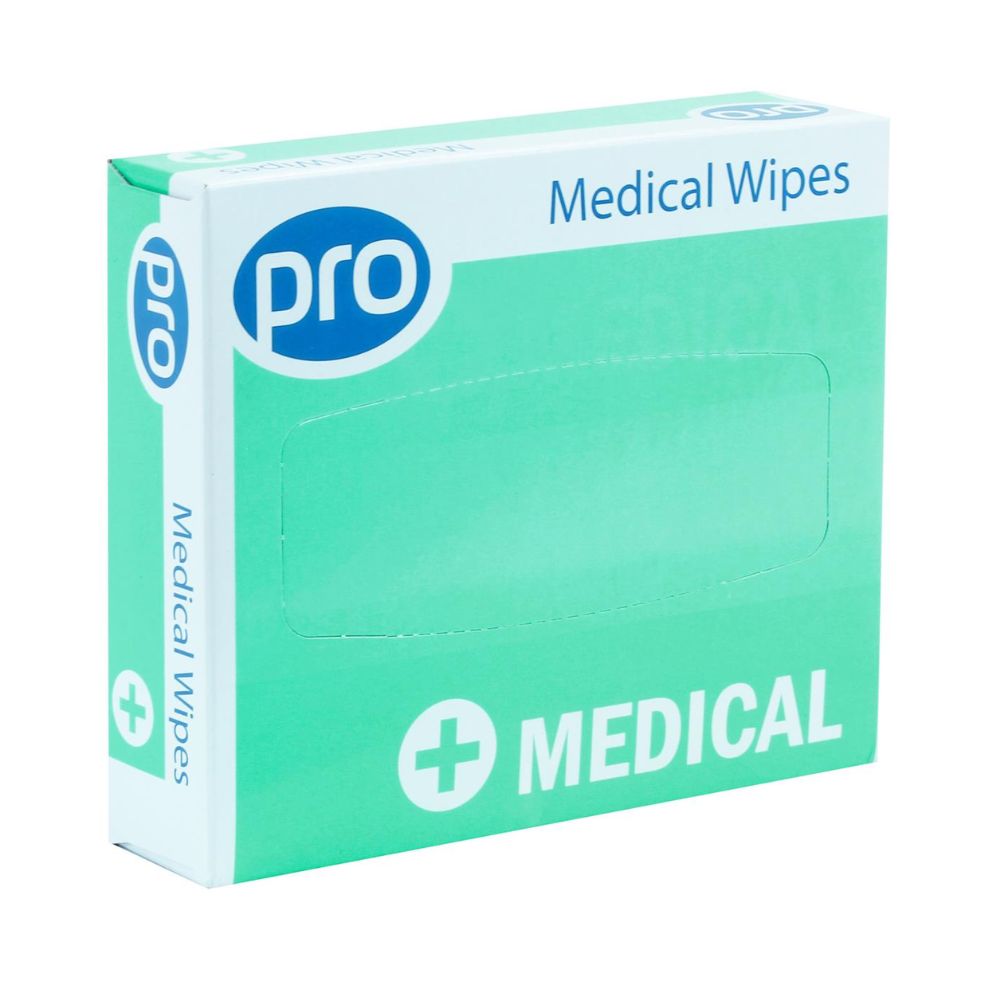 PRO Medical Wipe 2 Ply Tissues Box of 72