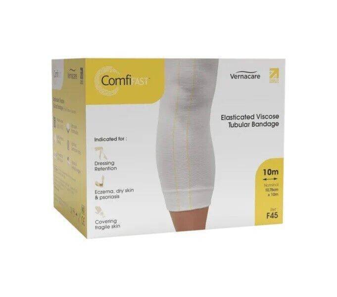 10.75cm x 10m ComfiFAST Yellow Tubular Bandage