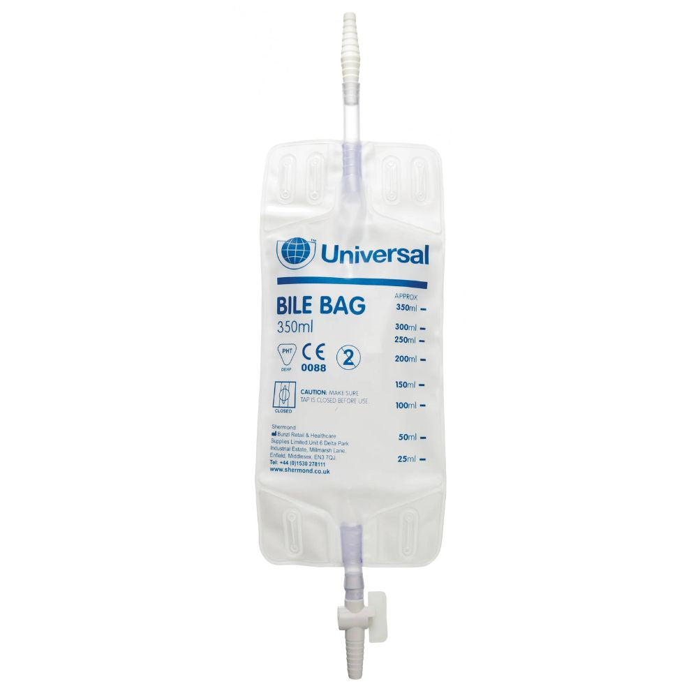 350ml Sterile Bile Collection Bags With Ryles/Kehrs Connector