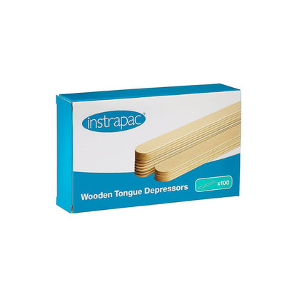 Disposable Wooden Spatulas Box of 100