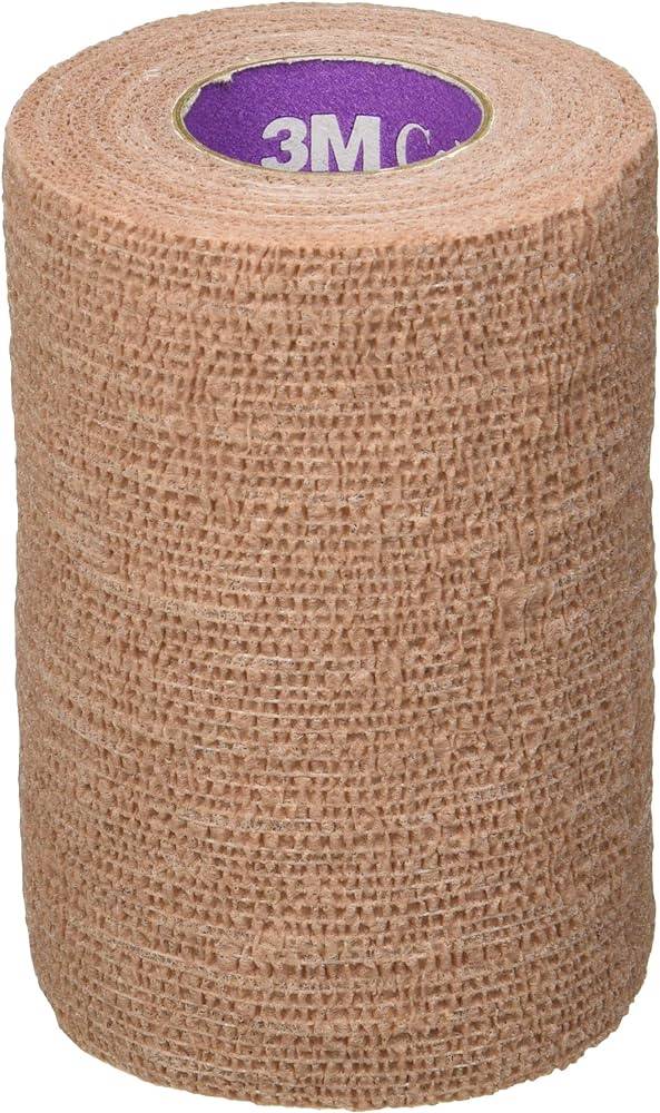 15cm x 4.5m 3M Coban Self-Adherent Bandage Flesh