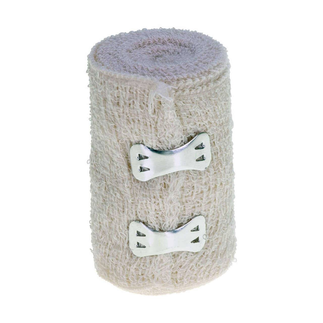 Crepe bandage 7.5cm x 4.5m Qualicare QB5003 UKMEDI.CO.UK