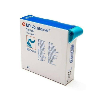 BD Tourniquet Vacutainer Latex Free 25 Pack 367198 UKMEDI.CO.UK