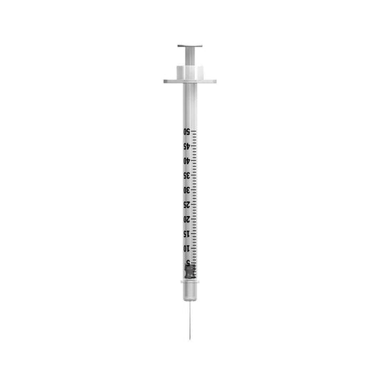 0.5ml 29G 12.7mm BD Microfine Syringe and Needle u100 (individually wrapped) 324892 UKMEDI.CO.UK