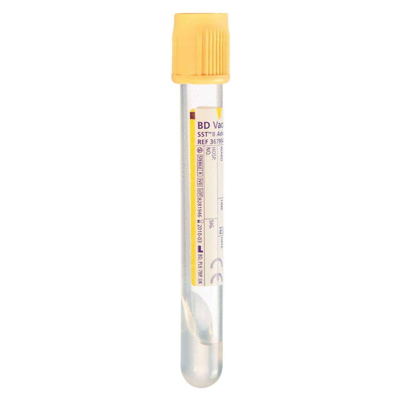 BD Vacutainer Tube Sst Advance 5ml Gold Blood Collection Tubes