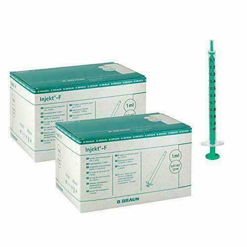 1ml BBraun Silicon Oil Free Injekt Syringe