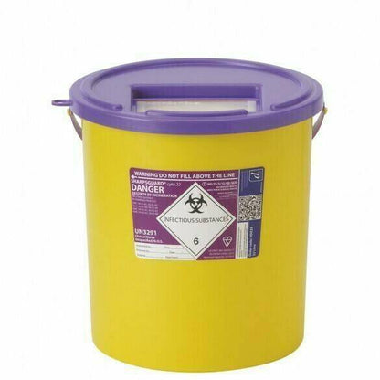 22 Litre Sharpsguard Purple Cyto Sharps Bin