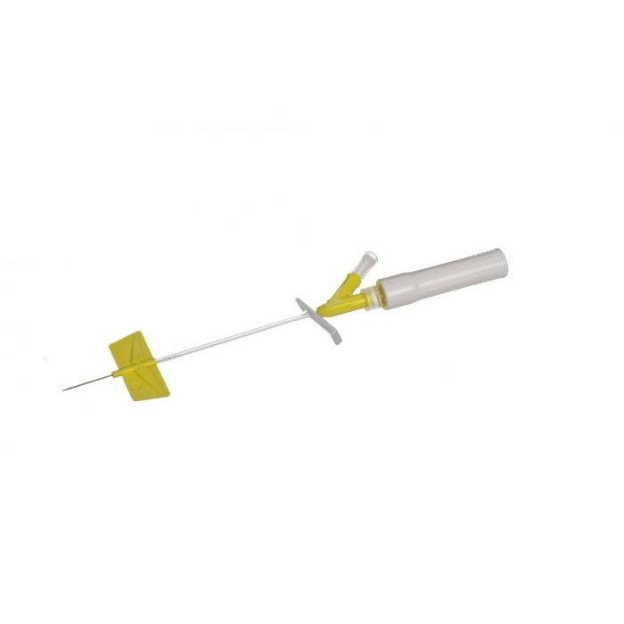 24g 3/4 inch BD Saf-T-Intima Safety IV Catheter System with Y Adapter