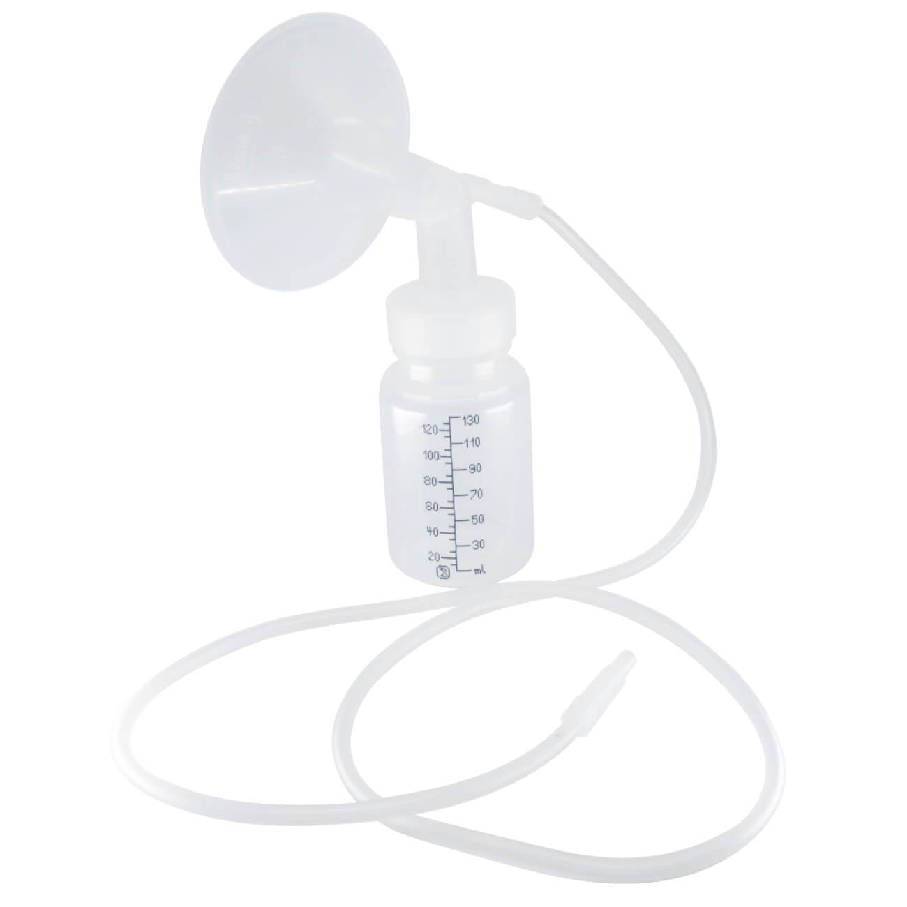 Sterile Breast Milk Collection Kit 30mm Shield 130ml Bottle with 100cm Tubing