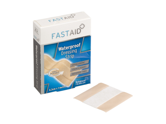 Fast Aid Waterproof Dressing Strip 6.3cm x 1m