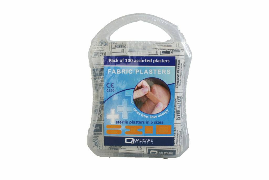 100 Assorted Fabric Plasters
