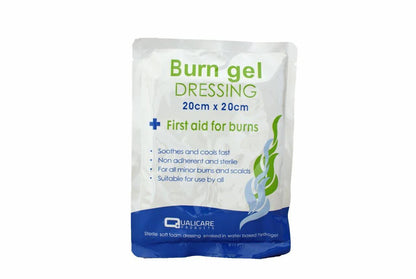 Burn Gel Dressing 20cm x 20cm - Single