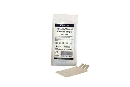 Wound closure strip 6mm x 75mm (3 strips)