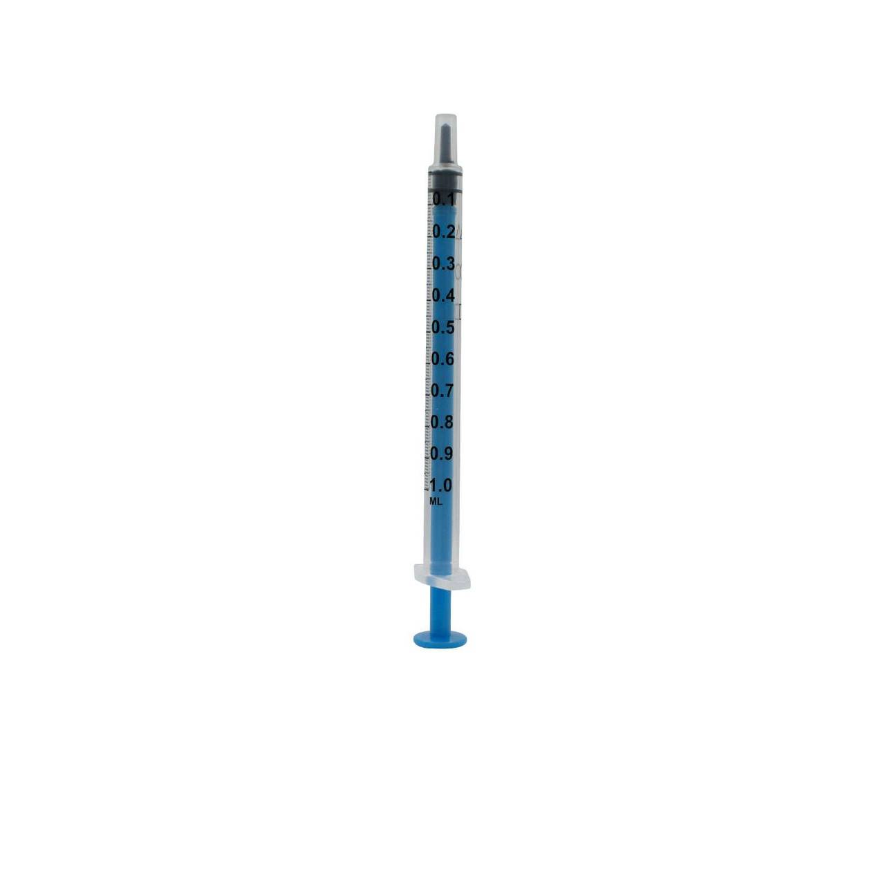 Reduced Dead Space - 1ml Acuject Low Dead Space Syringes Blue - OMACLDS1B UKMEDI.CO.UK UK Medical Supplies