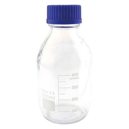 500ml Borosilicate Glass Reagent Bottle - UKMEDI