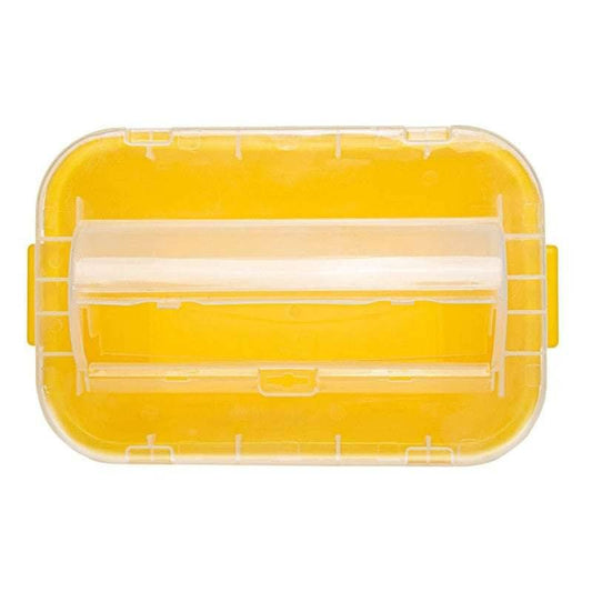 10 Litre Teqler Yellow Sharps Bin