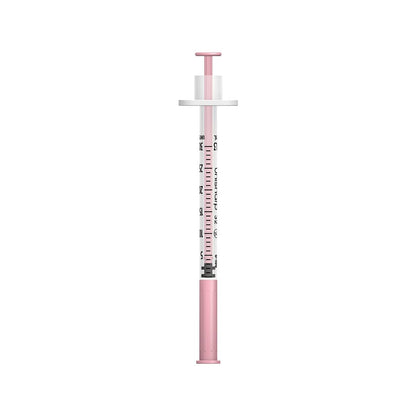 0.3ml 0.3 inch 32g Pink Unisharp Syringe and Needle u100