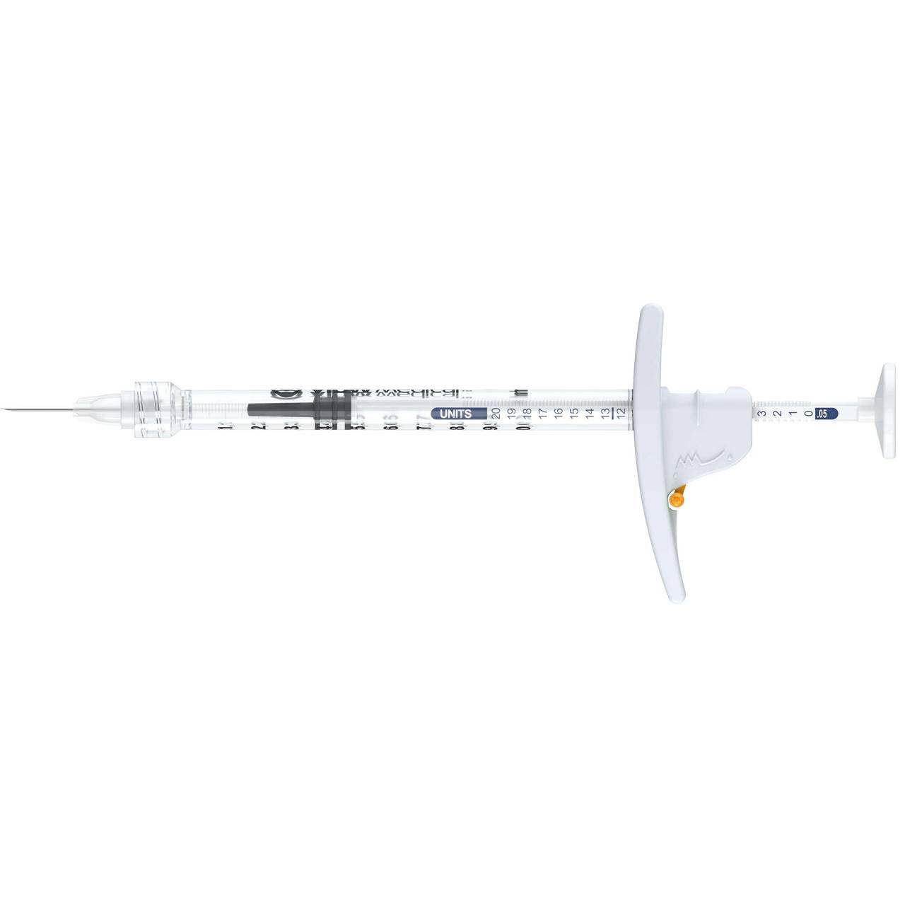 3Dose 1 ml Syringe 100 Orange vlow Medical - Box 10